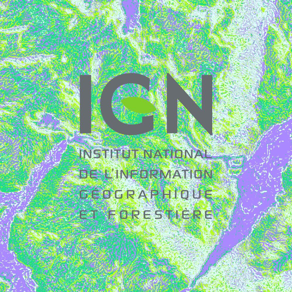 Logo de l'Institut national de l’information géographique et forestière (IGN)