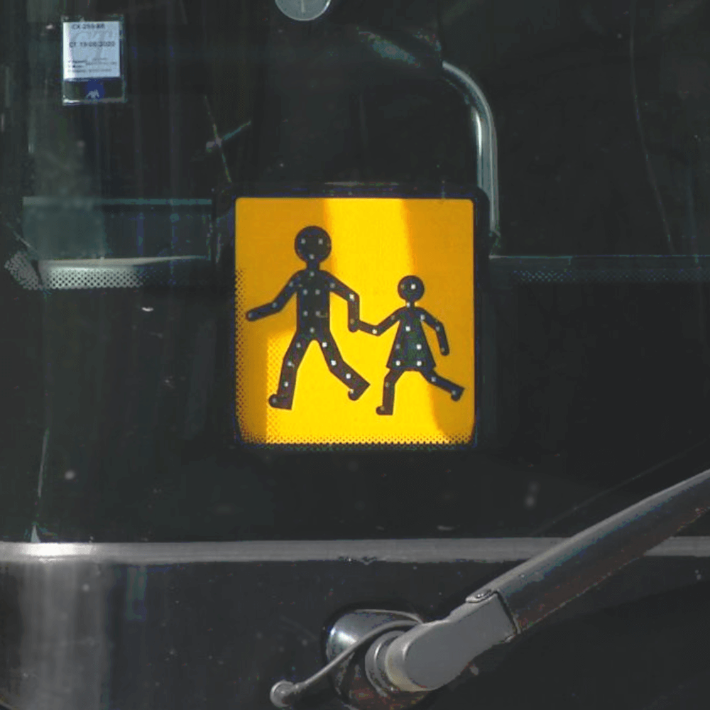 Bus de ramassage scolaire